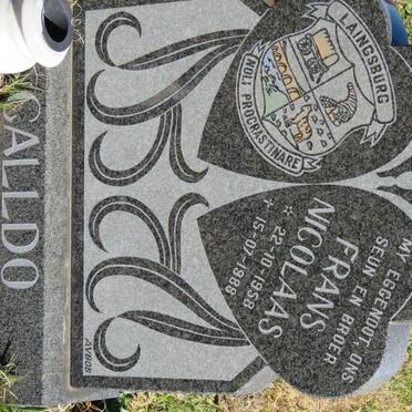 CALLDO Frans Nicolaas 1958-1988