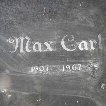 CARL Max 1907-1967 &amp; Hanna 1905-1983