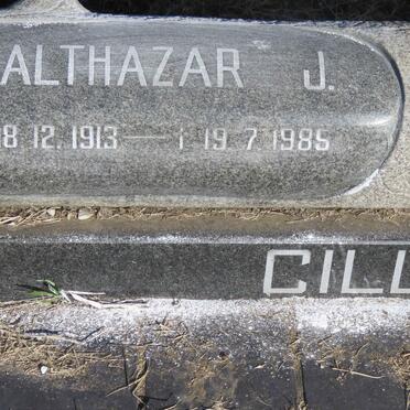 CILLIERS Balthazar J. 1913-1985 &amp; Hester C. 1909-1988