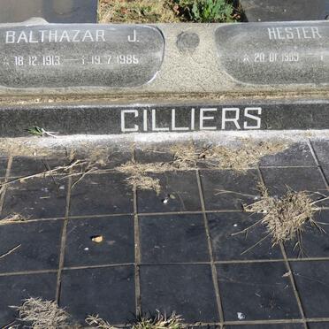 CILLIERS Balthazar J. 1913-1985 &amp; Hester C. 1909-1988 