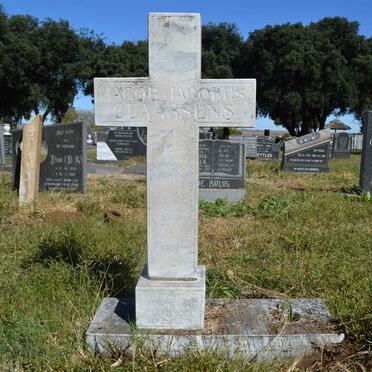 CLAASSENS Jacob Jacobus 1940-1987