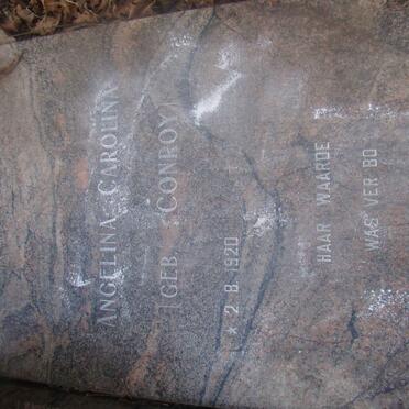 CLAASSEN Louis Hendrik 1918-1989 &amp; Angelina Carolina CONROY 1920