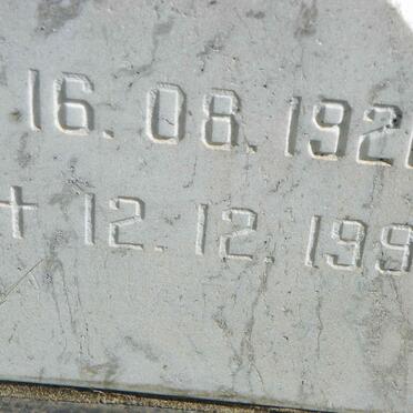 COOKE Trevor 1921-1991 &amp; Sylvia May 1922-1987