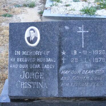 CRISTINA Jorge 1926-1978