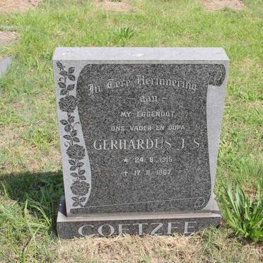 COETZEE Gerhardus J.S. 1915-1987