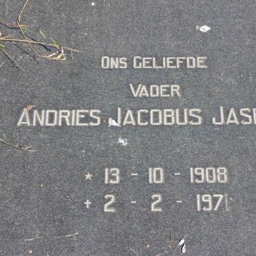 COETZEE Andries Jacobus Jasper 1908-1971 &amp; Johanna Maria VILJOEN 1907-1968