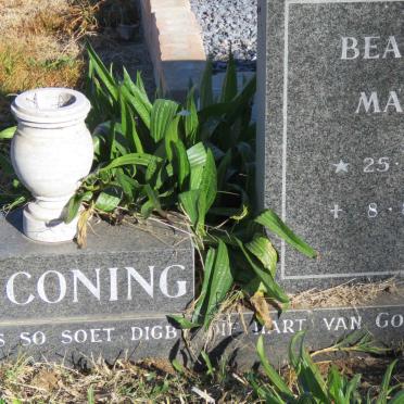 CONING Petrus Coenraad, de 1910-1985 &amp; Beatrix Maria 1912-1998