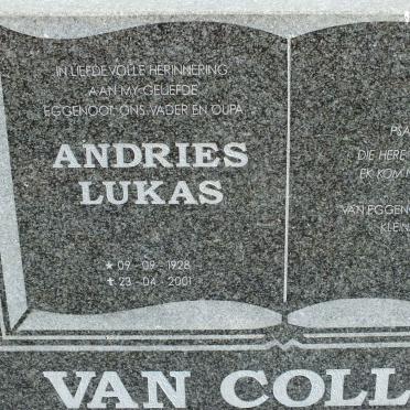 COLLER Andries Lukas, van 1928-2001