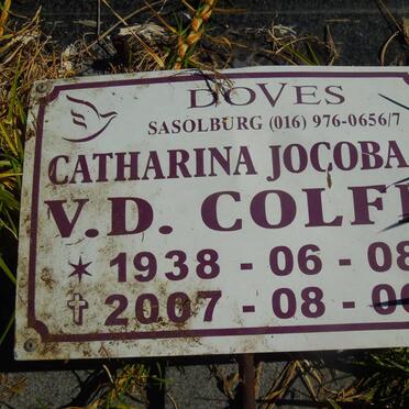 COLFF Catharina Jocoba, v.d. 1938-2007