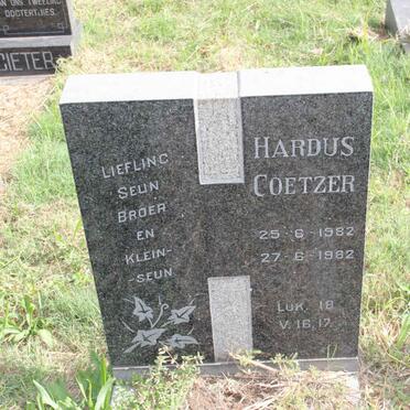 COETZER Hardus 1982-1982