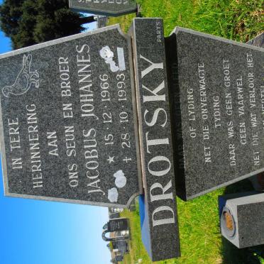 DROTSKY Jacobus Johannes 1966-1993