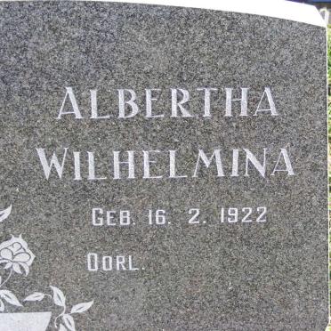 DREYER Johannes Augustus 1908-1987 &amp; Albertha Wilhelmina 1922-