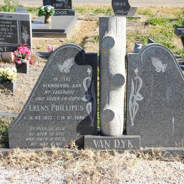 DYK Erens Phillipus, van 1933-1986