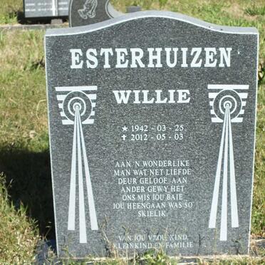 ESTERHUIZEN Willie 1942-2012