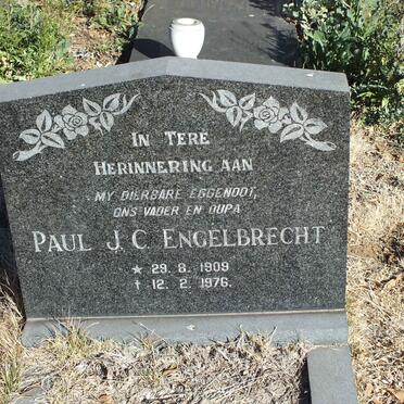 ENGELBRECHT Paul J.C. 1909-1976