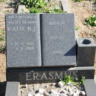 ERASMUS Katie B.J. 1928-1996