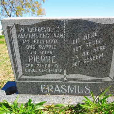 ERASMUS Pierre 1911-1988