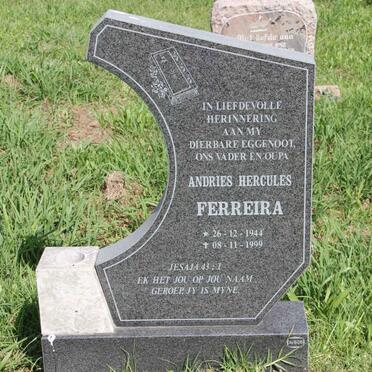 FERREIRA Andries Hercules 1944-1999