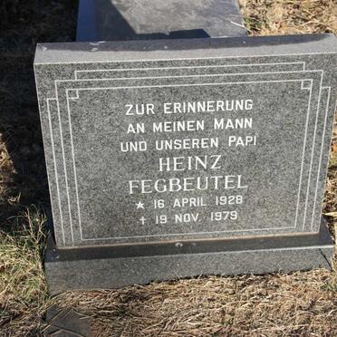 FEGBEUTEL Heinz 1928-1979