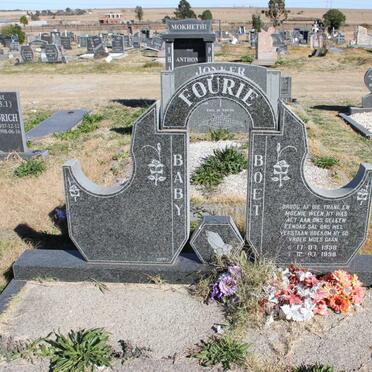 FOURIE Boet 1938-1998 &amp; Baby