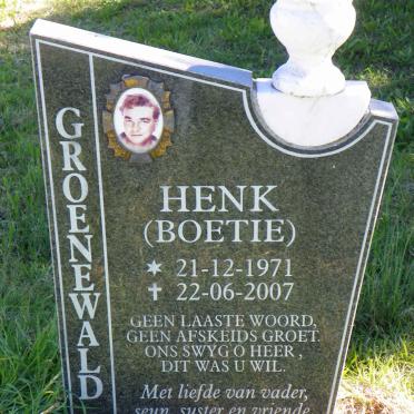 GROENEWALD Henk 1971-2007