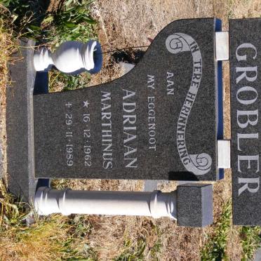 GROBLER Adriaan Marthinus 1962-1989