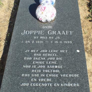 GRAAFF Joppie 1931-1999