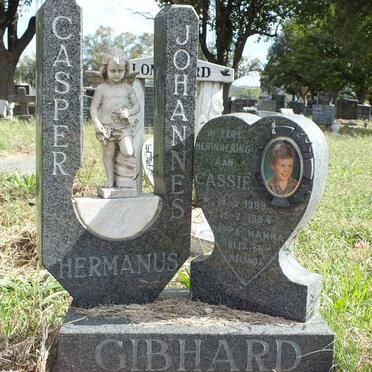 GIBHARD Casper Johannes Hermanus 1989-1994