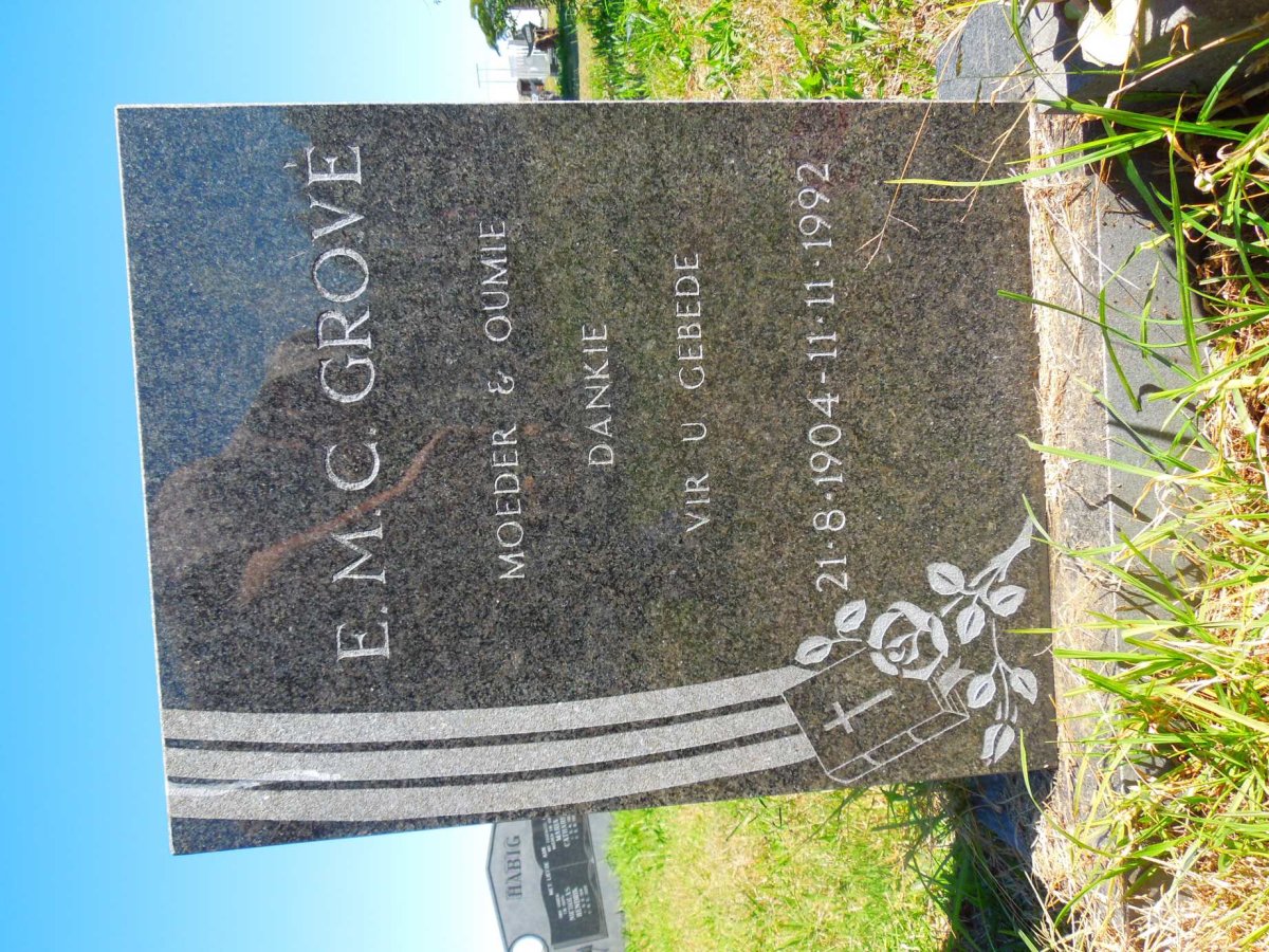 GROVÉ E.M.C. 1904-1992