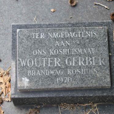 GERBER Wouter 1955-1970