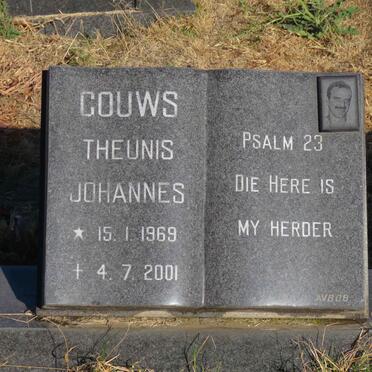 GOUWS Paul Johannes 1931-1979 :: GOUWS Theunis Johannes 1969-2001 