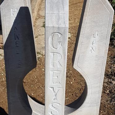 GREYSON Johannes Hendrik 1955-1988 &amp; Hannelie