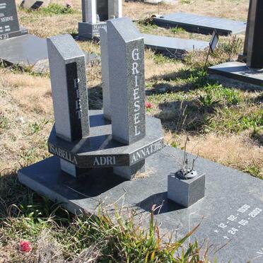 GRIESEL Piet Jacobus 1936-2003