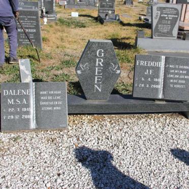 GREEN J.F. 1941-2000 &amp; M.S.A. 1945-2010