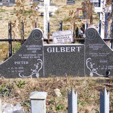 GILBERT Pieter 1939-2002 &amp; Marie 1933-2011