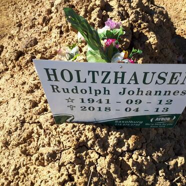 HOLTZHAUSEN Rudolph Johannes 1941-2018