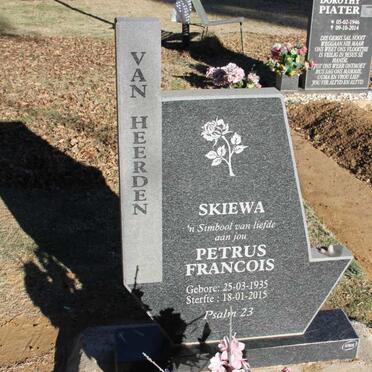 HEERDEN Petrus Francois, van 1935-2015