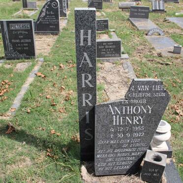 HARRIS Anthony Henry 1955-1972