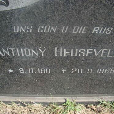 HEUSEVELDT Anthony 1911-1969