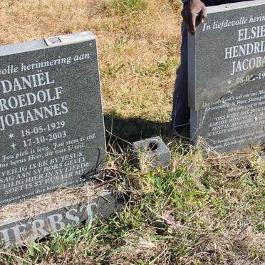 HERBST Daniel Roedolf Johannes 1929-2003 &amp; Elsie Hendrika Jacoba 1934 -