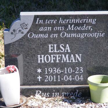 HOFFMAN Elsa 1936-2011