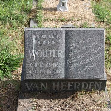HEERDEN Wouter, van 1982-1982