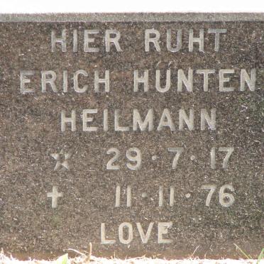 HEILMANN Erich Hunten 1917-1976
