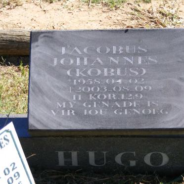 HUGO Jacobus Johannes 1958-2003
