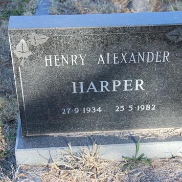 HARPER Henry Alexander 1934-1982