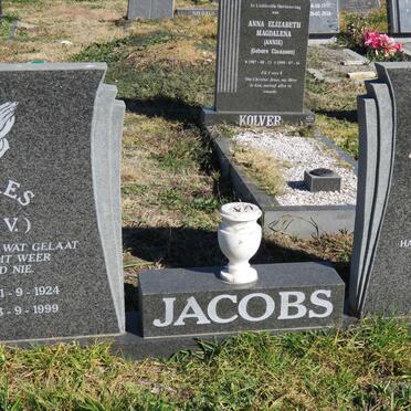 JACOBS E.V. 1924-1999 &amp; E. 1937-2011
