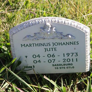 JUTE Marthinus Johannes 1973-2011