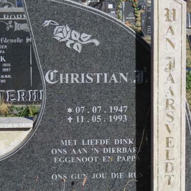 JAARSVELDT Christian J., van 1947-1993