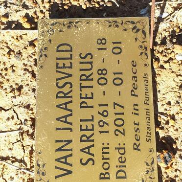 JAARSVELD Sarel Petrus, van 1961-2017