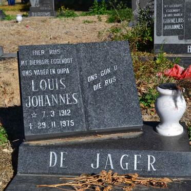 JAGER Louis Johannes, de 1912-1975 &amp; Hester Sophia 1918-2013